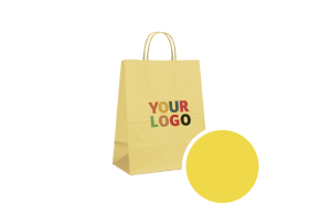 YELLOW PAPER BAG M