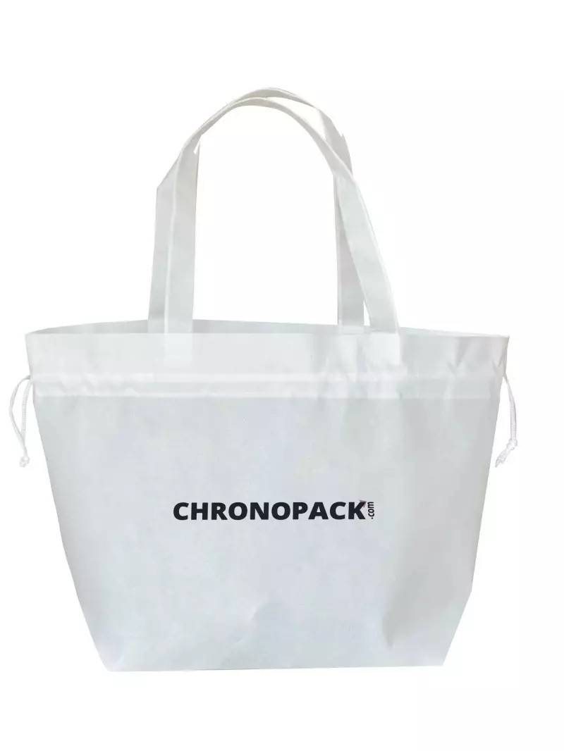 SAC NICE BLANC - M (40x14x30cm)