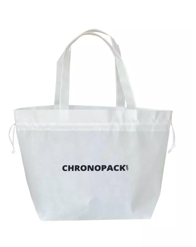 SAC NICE BLANC - M (40x14x30cm)