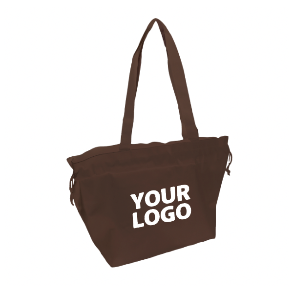 Non woven bag model "Nice" - BRUIN L (58X24X35CM)