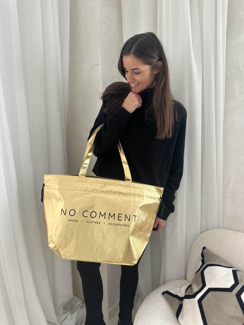 SAC NICE GOLD L (58x24x35cm)