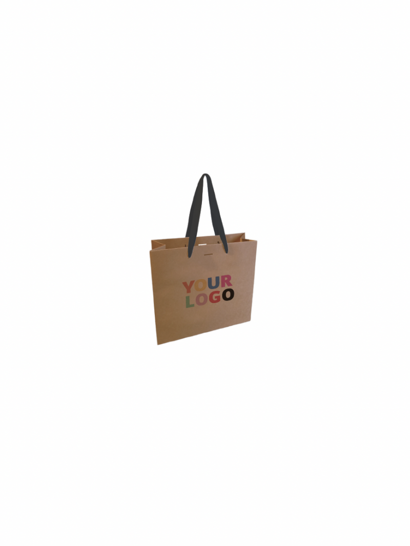 Luxury Paper Bags - Kraft XS - Bandgriffe