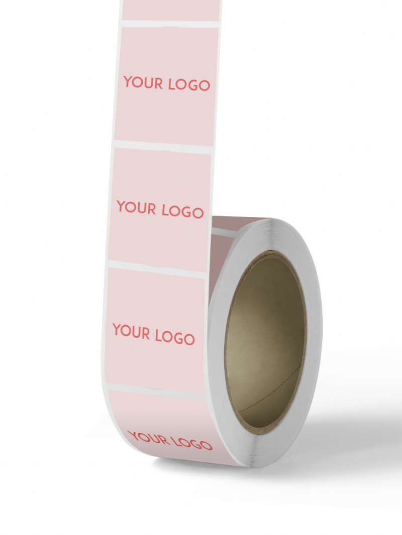 High-quality personalized square self-adhesive labels