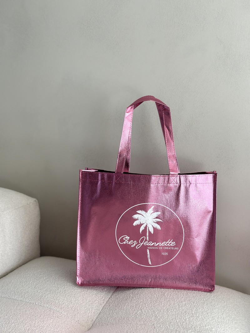 SAC MIAMI - ROSE - (42x12x35 cm)