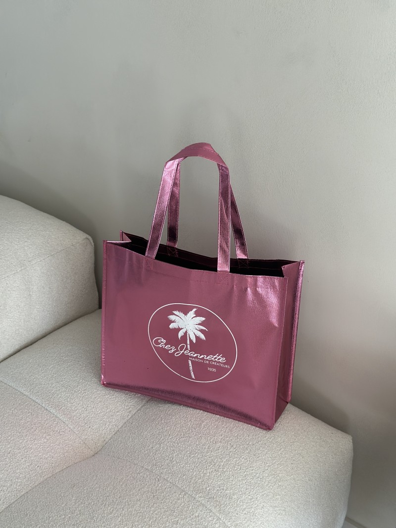 SAC MIAMI - ROSE - (42x12x35 cm)