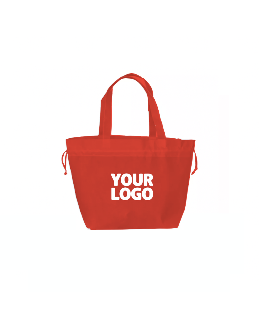 Non woven bag model "Nice" - ROOD L (58X24X35CM)