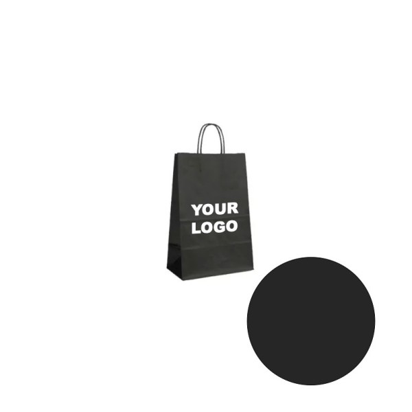 Bolsas de papel - Negro XS